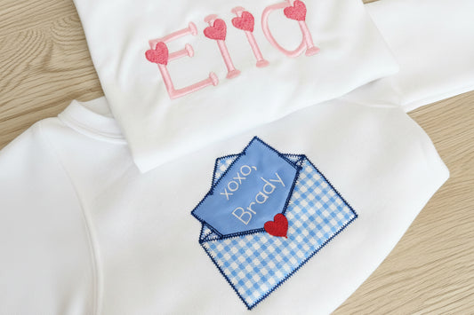 Heart font - personalized shirt