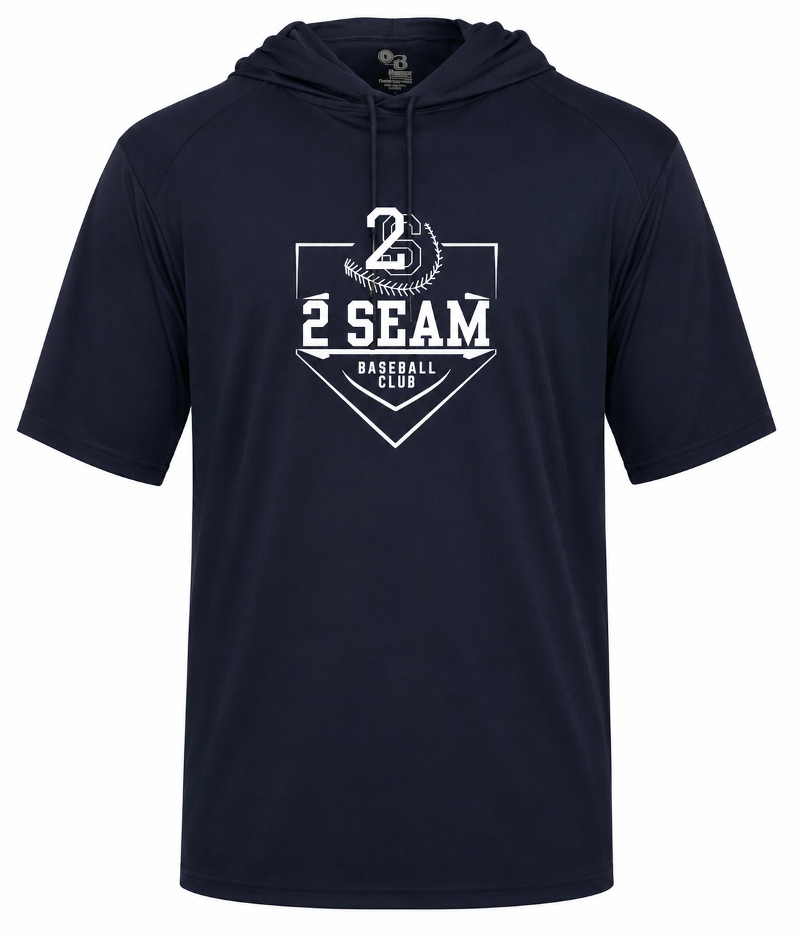 Hooded dri fit short sleeve