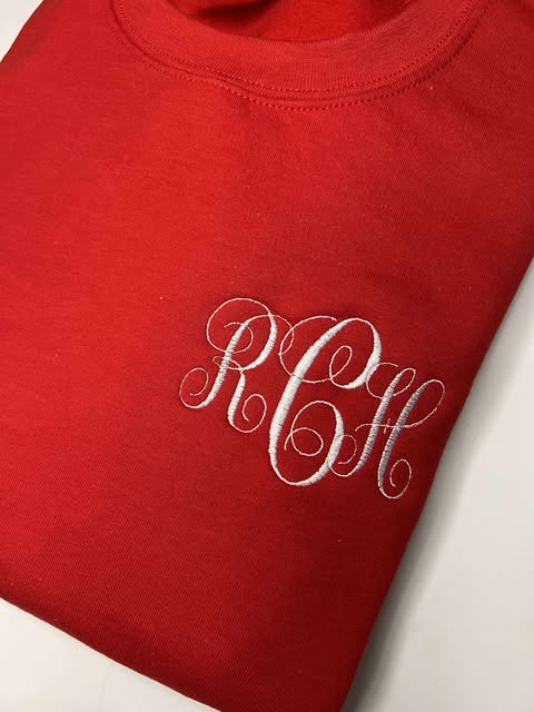 Monogrammed Sweatshirt