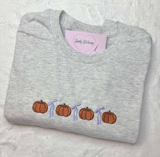 Pumpkins & Bows Shirt
