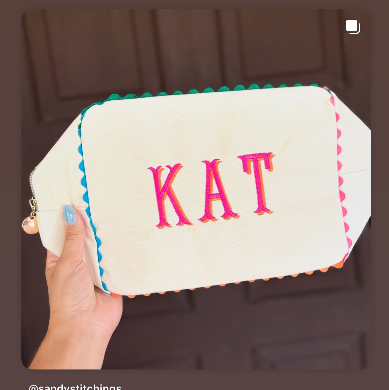 Scalloped Tote Bag