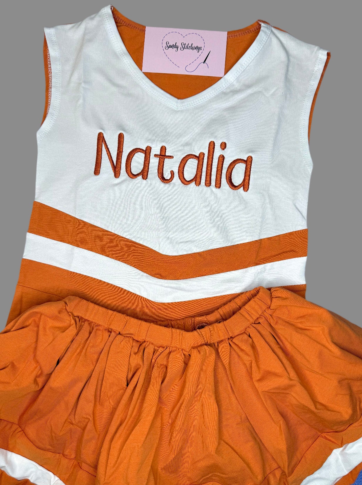 Personalized Cheer Outfit