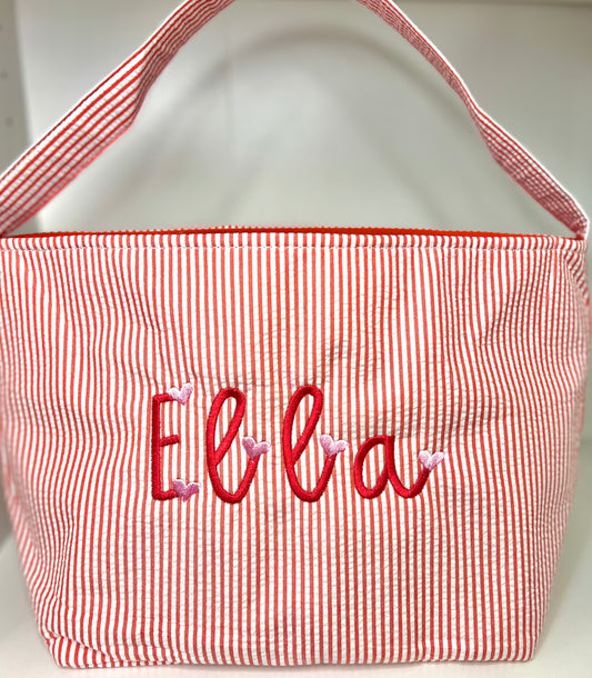 Valentines Day Personalized basket