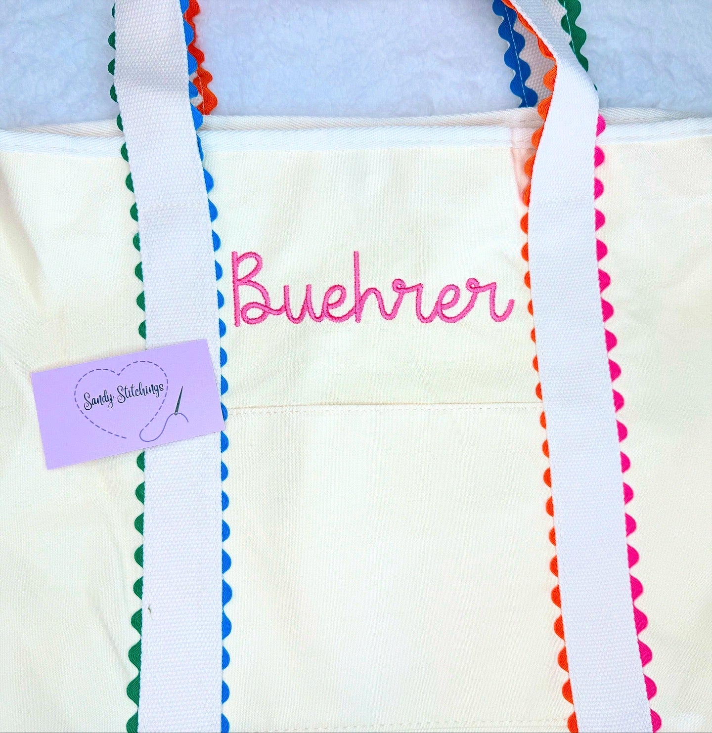 Scalloped Tote Bag