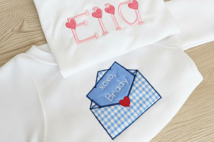 Heart font - personalized shirt