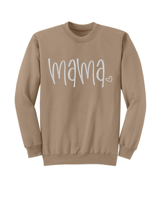 MAMA heart sweatshirt