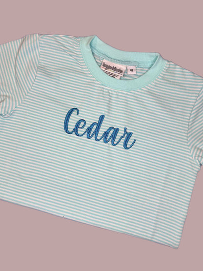 Striped Personalized Shirt
