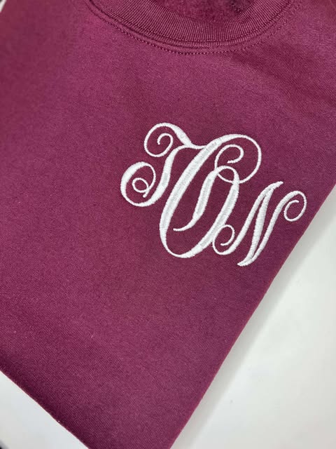 Monogrammed Sweatshirt