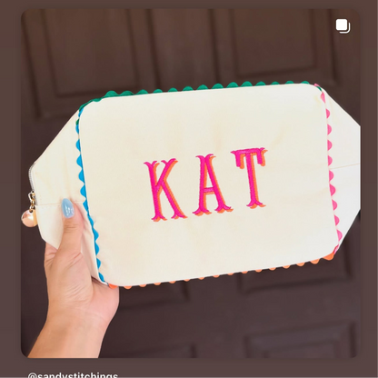 Scalloped Tote Bag
