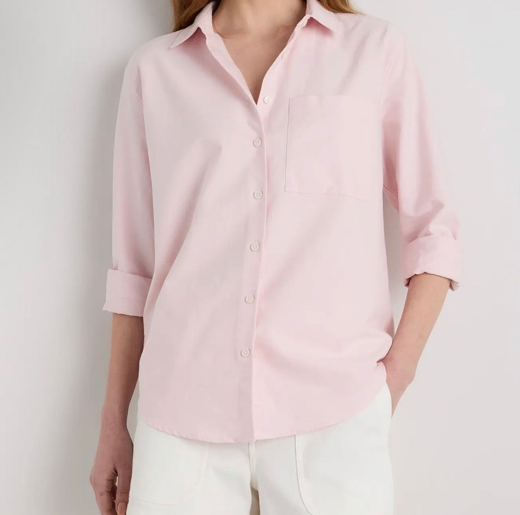 Organic cotton button down shirt