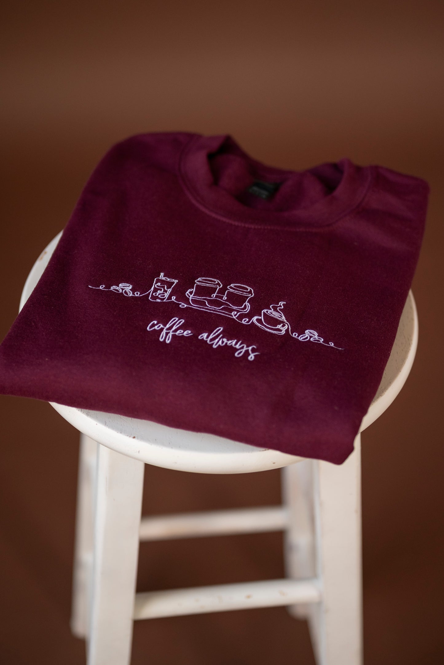 Coffee always sweatshirt
