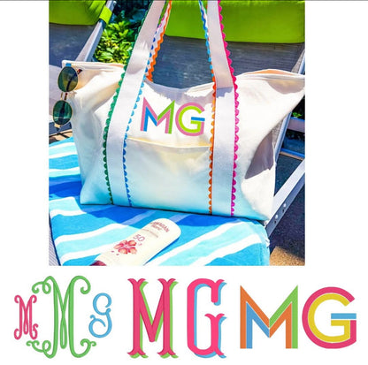 Scalloped Tote Bag