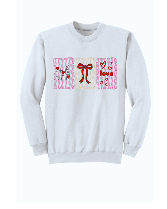 Valentines Stamps sweatshirt