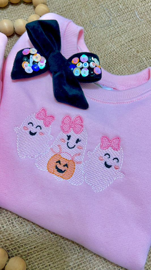 Ghosts and Bows Sweatshirt