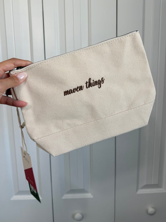 Embroidered tote bag