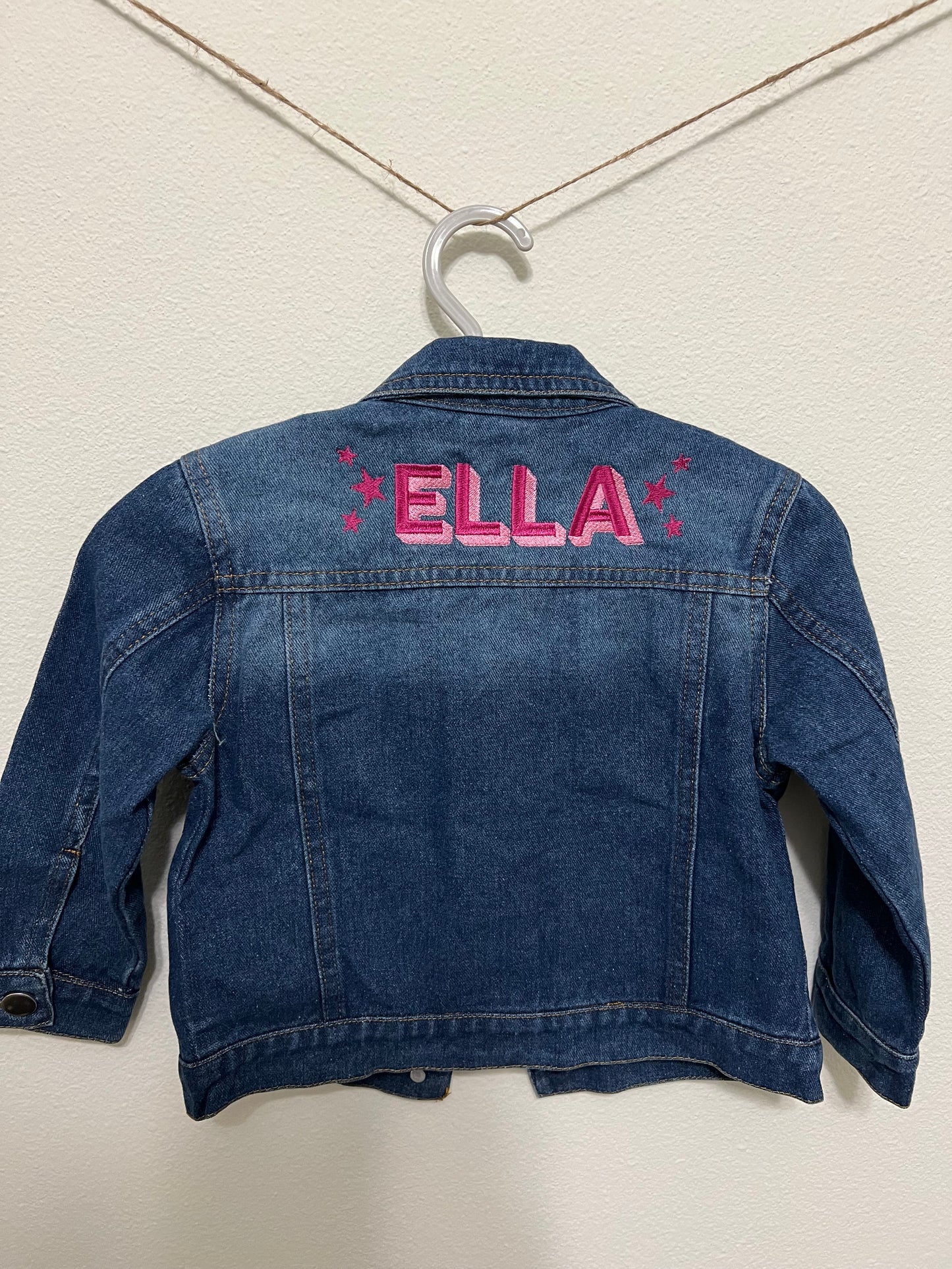 Jean Jacket Personalized