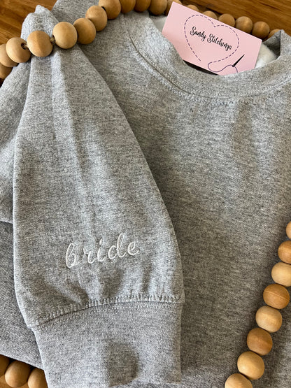 Bride Minimalist Sweatshirt